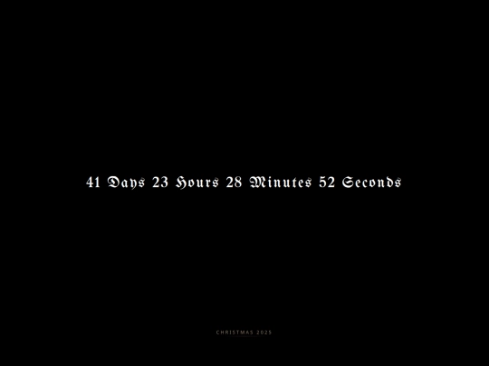 countdown screenshot