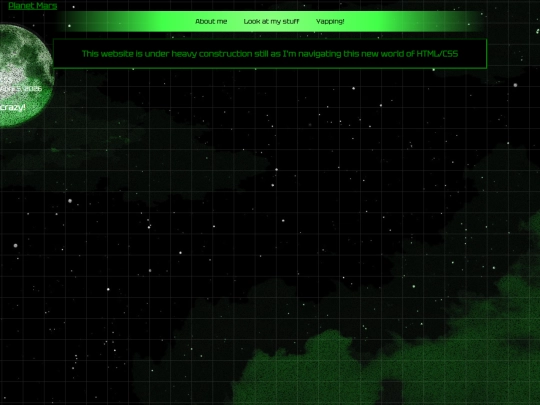 blog screenshot