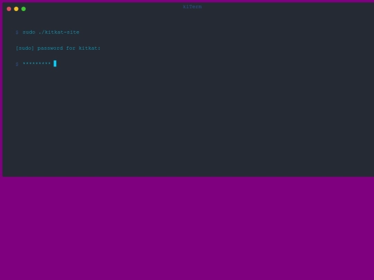 termynaltest screenshot