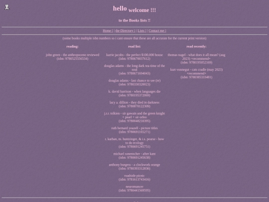 books screenshot