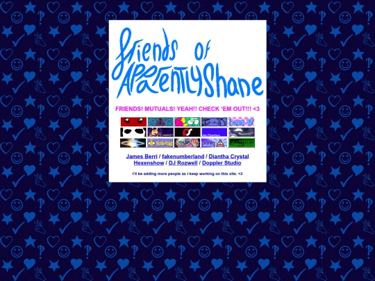 things/friendsofshane screenshot