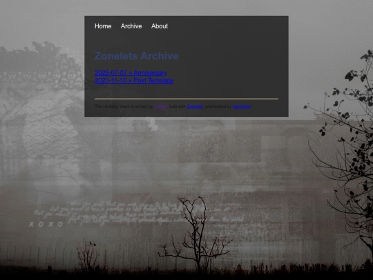 archive screenshot