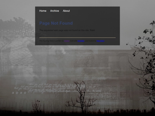 not_found screenshot