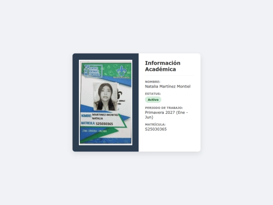 credencial/S25030365 screenshot