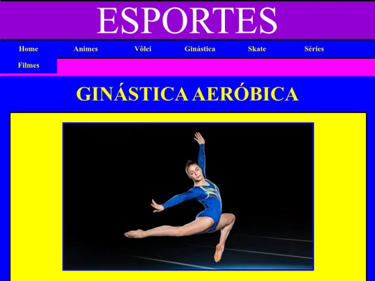 timmerman/pages/ginastica_aerobica screenshot