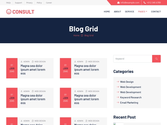 blog screenshot