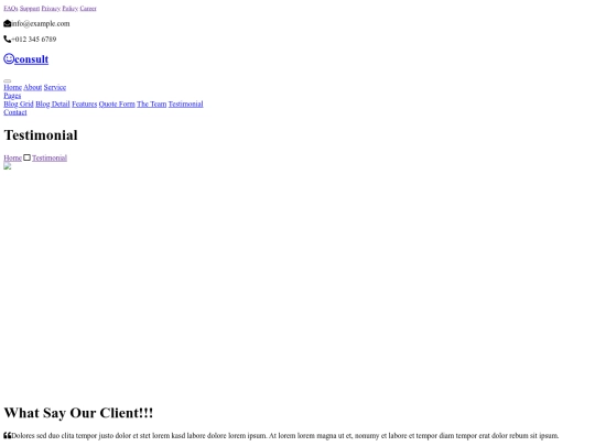 js/testimonial screenshot