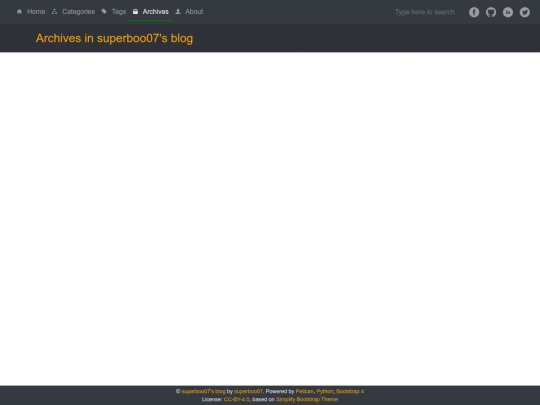archives screenshot