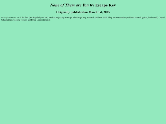 texts/NoneofThemareYou-Review screenshot