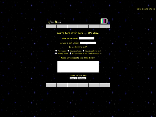guestbookpage screenshot