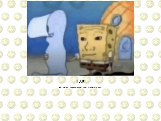 not_found screenshot