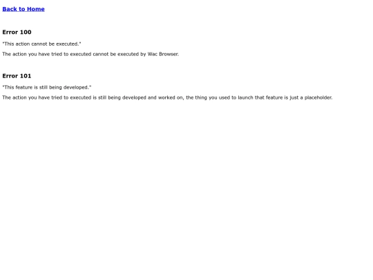 wacbrowser/errorhelp screenshot