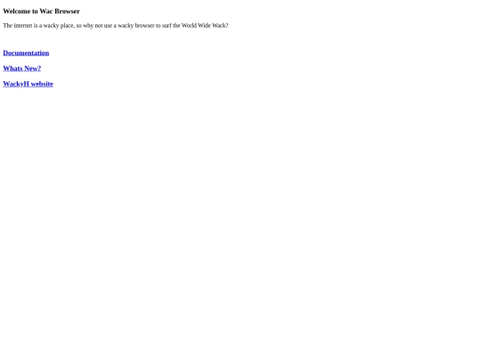 wacbrowser/home screenshot