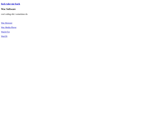 wacsoftware screenshot