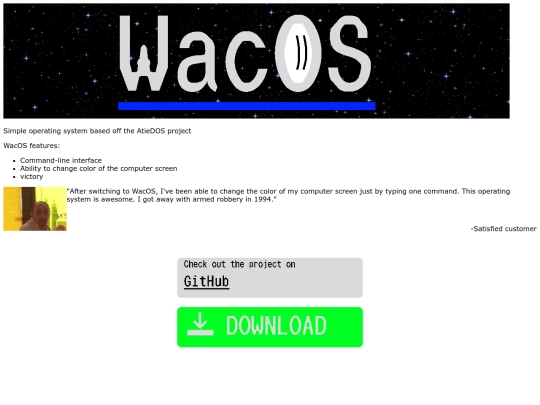 wacsoftware/wacOS screenshot