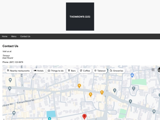 Contact screenshot