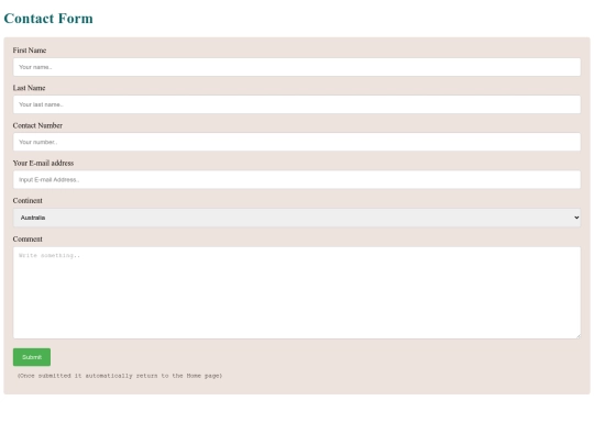 ContactUs screenshot