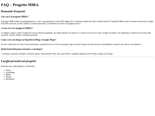 appunti/faq/faq screenshot