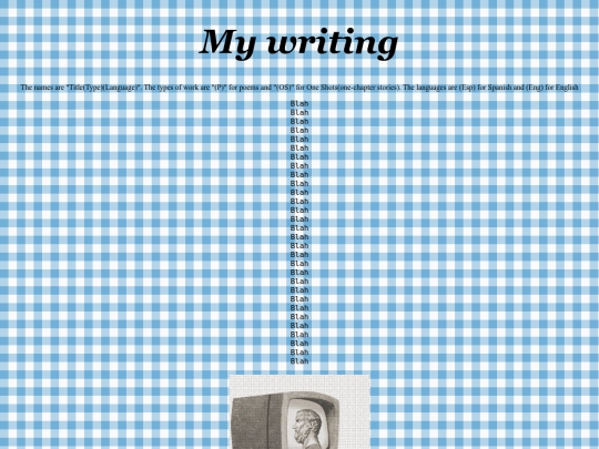 writing screenshot