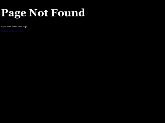 not_found screenshot
