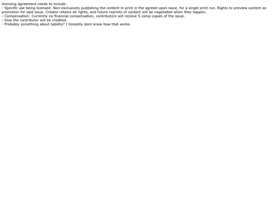 licensing screenshot