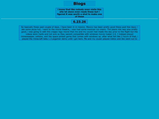 blogs screenshot