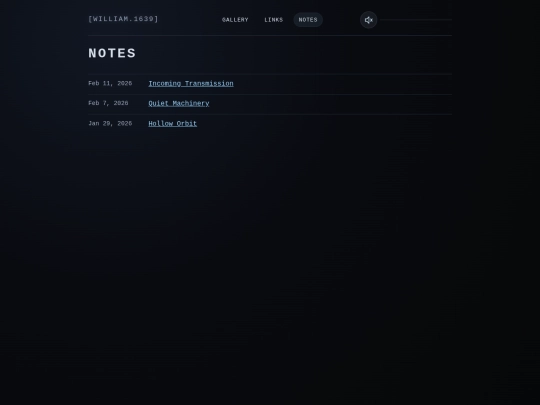 notes screenshot