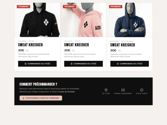 kreisker/sweat screenshot
