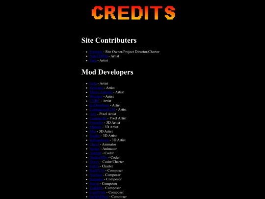 Classified-Site/credits screenshot