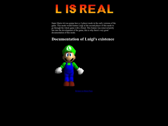 Classified-Site/luigi screenshot