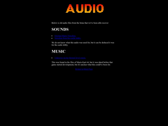 audio screenshot
