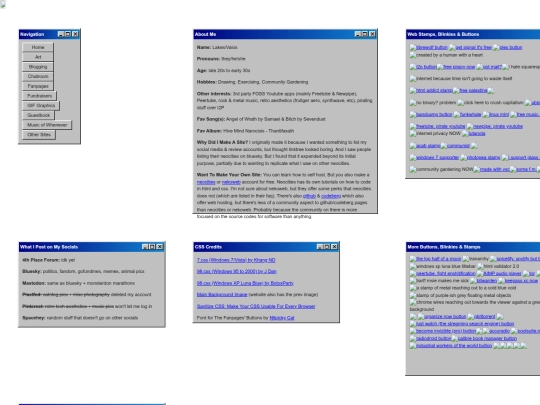 aboutme screenshot