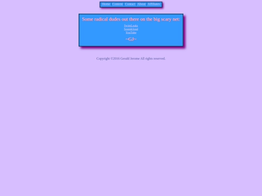 links screenshot