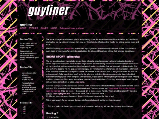 HIDDEN-keypage screenshot