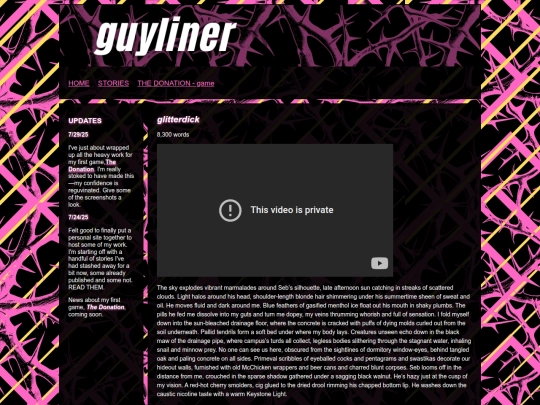 story-glitterdick screenshot