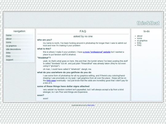 words/FAQ screenshot