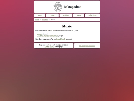 Music screenshot