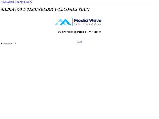 Media Wave Technologies screenshot