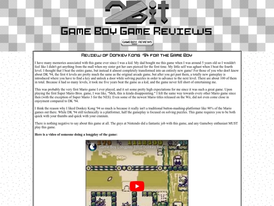 review/donkey_kong_94 screenshot