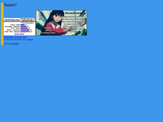 tests screenshot