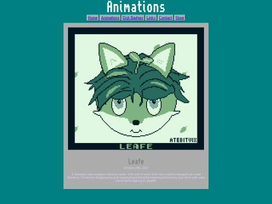 animations/leafe screenshot