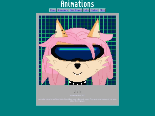 animations/vixie screenshot