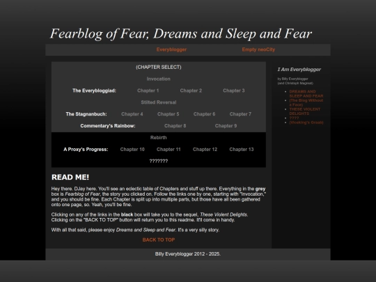 everyblogger/fof screenshot