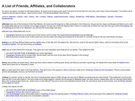 friends screenshot