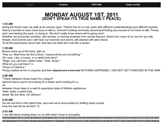 rapture/aug1 screenshot
