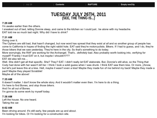 rapture/july26 screenshot