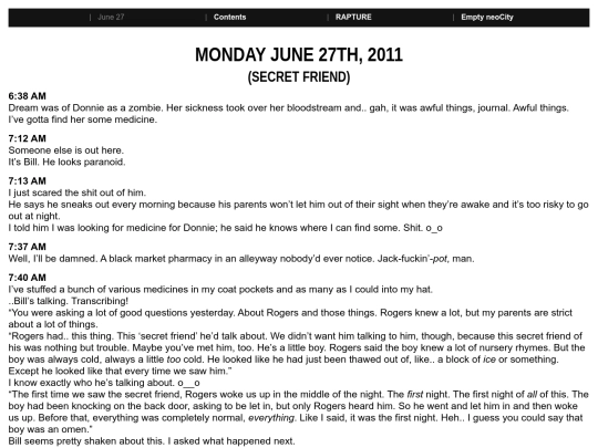 rapture/june27 screenshot