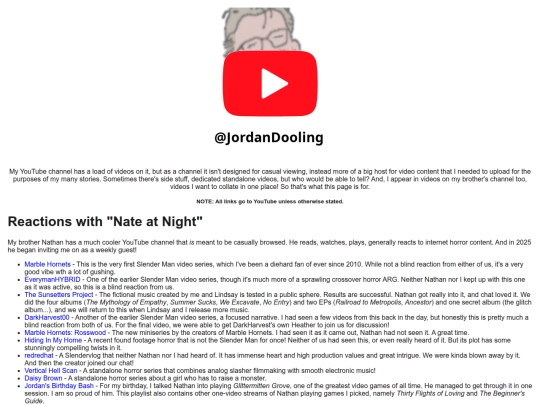 videos screenshot