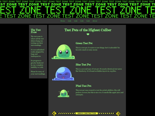 testzone screenshot