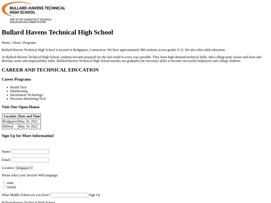 Bullard_Open_House screenshot